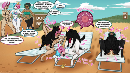 3_eyes animal_genitalia animal_penis beach bestiality bestiality_impregnation bikini bodily_fluids breasts canine_genitalia canine_penis chair clothing clown clown_makeup cum cum_in_vagina cum_inside cybernetic_leg cybernetic_limb cybernetic_neck cybernetics double_bun embedded_penetrable_sex_toy facial_piercing female female_on_feral female_penetrated feral feral_penetrating feral_penetrating_humanoid furniture genital_fluids genitals gradient hair heterochromia highlights_(coloring) horn humanoid_on_feral humanoid_penetrated impregnation impregnation_attempt interspecies interspecies_impregnation lounge_chair machine male male/female male_penetrating male_penetrating_female medium_breasts micro_bikini multi_eye multi_hair_tones nose_piercing ovum penetration penile penile_penetration penis piercing pink_hair sex sex_on_the_beach short_hair side_shave small_breasts speech_bubble sperm_cell swimwear tail text topwear translucent translucent_belly tremble_spikes tube_top two-piece_swimsuit vaginal vaginal_penetration white_body white_skin scorchedrose9 sig_(scorchedrose9) terebi android canid canine canis domestic_dog humanoid mammal robot 16:9 english_text hi_res widescreen