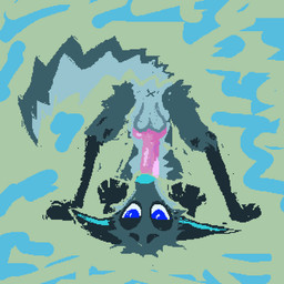 anatomically_correct anatomically_correct_genitalia anatomically_correct_penis animal_genitalia animal_penis anus autofellatio balls blue_body blue_fur canine_genitalia canine_penis erection feral fur genitals knot knotted_penis male masturbation oral oral_masturbation oral_penetration penetration penile penile_masturbation penile_penetration penis penis_in_mouth penis_in_own_mouth pink_penis solo toony x_anus demensa canid canine canis coyote domestic_dog mammal 1:1 2025 full-length_portrait hi_res portrait