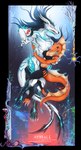4_eyes anthro ass_up athletic athletic_anthro athletic_male biceps big_breasts big_butt bioluminescence black_hair blue_eyes blurred_background bra branch breasts butt classical classical_elements claws clothing duo eye_contact fangs female fin fin_hair gills glowing hair legwear long_ears long_hair looking_at_another male markings multi_eye muscular muscular_anthro muscular_female muscular_male muscular_thighs non-mammal_breasts orange_body panties pose pseudo_hair scales sea sexy_eyes simple_background smile spikes spikes_(anatomy) spine spines stockings surrealism tail tail_motion tailwag teasing teeth thick_thighs thigh_highs thorns underwater underwater_scenery underwear vein water white_body wide_hips yellow_body hynvale mythology arby_(arbytheseadragon) hynvale_navayaghale_(hynvale) canid canine canis dragon hybrid mammal mythological_creature mythological_scalie scalie wolf alpha_channel hi_res