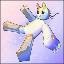 ambiguous_gender black_border border claws horn machine multicolored_horn open_mouth simple_background solo white_body wire alexslime regretevator roblox the_axolotl_sun prototype_(regretevator) humanoid robot robot_humanoid 1:1 2026 digital_media_(artwork) hi_res