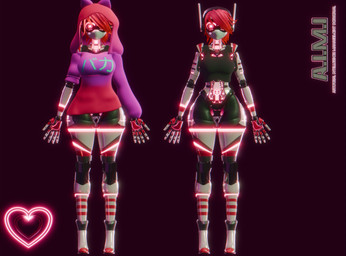 big_breasts body_writing breasts clothing embedded_penetrable_sex_toy female glowing glowing_markings hair hoodie machine markings not_furry pink_hair solo thick_thighs topwear translucent translucent_body white_body wide_hips aimizer0 a.i.m.i_(aimizer0) humanoid robot robot_humanoid 3d_(artwork) absurd_res blender_(artwork) digital_media_(artwork) hi_res model_sheet