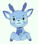 anthro anus balls blush bodily_fluids bottomless clothed clothing cum cumshot ejaculation erection genital_fluids genitals male masturbation penile penile_masturbation penis solo amimalcrossin animal_crossing nintendo bam_(animal_crossing) deer mammal hi_res