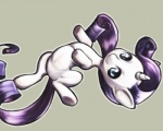 female feral horn solo tail young young_female young_feral conoghi friendship_is_magic hasbro my_little_pony mythology rarity_(mlp) equid equine mammal mythological_creature mythological_equine unicorn 5:4