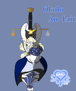 anthro antlers armor bell big_breasts blindfold braided_hair breasts clothing covered_eyes dewlop dress emanata fantasy female hair horn huge_hips huge_thighs hyper hyper_hips hyper_thighs melee_weapon plump_lower_lip shortstack sword tattoo thick_thighs weapon white_body wide_hips succubusbnny mythology jackalope lagomorph mammal mythological_creature absurd_res hi_res