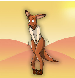 anthro biped black_nose blush brown_markings butt butt_expansion covering covering_crotch dipstick_tail embarrassed expansion feminine feminization fur gender_transformation glistening glistening_body human_to_anthro leg_markings long_ears looking_down looking_down_at_self male markings mid_transformation motion_lines mtf_transformation multicolored_tail nipples nude red_body red_fur simple_background socks_(marking) solo species_transformation split_form standing tail tail_markings transformation fox0808 kangaroo macropod mammal marsupial 2010 colored andromorph_(lore)