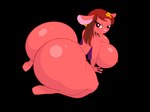anthro big_breasts big_butt breasts butt ears_down female hair huge_breasts huge_butt huge_thighs hyper hyper_breasts hyper_butt hyper_thighs looking_at_butt membrane_(anatomy) membranous_wings nude nude_female pivoted_ears smile smirk solo tailless thick_thighs wings grayson_(artist) bat_pat natty_bat bat mammal alpha_channel hi_res