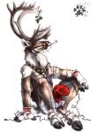 blotch caribou cervine christmas deer holidays male mammal reindeer solo
Rating: Questionable
Score: 10
User: Vinea
Date: March 18, 2014