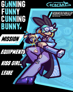 anthro bell blindfold clothing eyeless eyemask eyewear female footwear gameplay_mechanics glint hair high_heels jingle_bell katana legwear leotard mask melee_weapon menu_screen moth_antennae multicolored_hair pantyhose scabbard shoes sleep_mask solo stickers_on_object sword text torn_clothing torn_legwear torn_pantyhose two_tone_hair user_interface weapon weapon_glint cococrab arthropod insect lepidopteran moth 2026 aliasing digital_media_(artwork) english_text hi_res signature