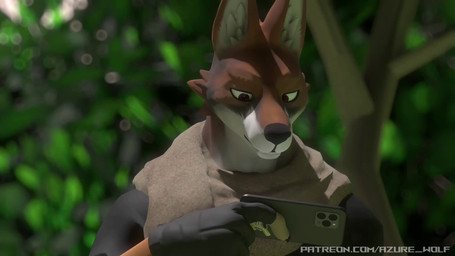 advertisement anal_request animal_genitalia animal_penis anthro anthro_on_anthro anthro_penetrated anthro_penetrating anthro_penetrating_anthro assertive_anthro assertive_male begging begging_for_sex blue_eyes canine_genitalia canine_penis chain clothed clothing demanding demanding_sex duo eager electronics erection eyewear fangs fellatio fingerless_gloves forced forest fur genitals gloves goggles group hair handjob handwear male male/male male_penetrated male_penetrating male_penetrating_male military_uniform moan multiple_positions nude open_mouth oral oral_penetration outside outside_sex patreon_ad paws penetration penetration_denial penile penile_penetration penis penis_in_mouth phone plant red_eyes reverse_forced_oral sex sticker tail teasing teasing_with_butt teeth text tree trio uniform raif1104 cocchitalk_(va) spicygaydog_(va) azure_wolf_(raif1104) pulse_(raif1104) zephyr_(raif1104) canid canine canis coyote mammal wolf 16:9 3d_(artwork) 3d_animation animated digital_media_(artwork) hi_res huge_filesize long_playtime sound subtitled video widescreen