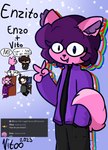 anthro begging black_clothing blue_background brown_hair chair clothing computer electronics eyewear fur furniture gesture glasses grey_clothing hair hand_gesture happy male on_chair pink_body pink_ears pink_fur pink_tail purple_clothing purple_hair simple_background solo star tail text v_sign young vitoo discord_(app) enzo_pyetro vito_emerich canid canine canis domestic_dog human mammal 2023 digital_drawing_(artwork) digital_media_(artwork) english_description english_text hi_res portuguese_description portuguese_text