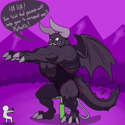 ambiguous_gender anal anthro athletic_wear butt clothing competition crouching dialogue duo exercise exercise_clothing horn hose leotard male male_penetrated me/male membrane_(anatomy) membranous_wings muscular muscular_male nude penetration pump smile squats tail text toony wings wrestling_singlet de-flator european_mythology mythology nintendo ring_fit_adventure dragaux dragon mythological_creature mythological_scalie scalie western_dragon 1:1 2020 digital_media_(artwork) english_text hi_res signature