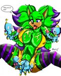 abstract_background anthro balls big_breasts big_penis blue_body blue_eyes blue_skin bodily_fluids breasts claws clothing cum cum_on_breasts cumshot curvy_figure dialogue ejaculation female fingers fur gangbang genital_fluids genitals green_body green_eyes green_fur green_hair group group_sex hair hand_on_penis handjob heterochromia highlights_(coloring) hourglass_figure legwear long_hair male male/female multicolored_body multicolored_hair nipple_outline penetration penile penis purple_hair purple_highlights scar sex simple_background small_but_hung smile sweat tan_body tan_fur teeth text thick_thighs thigh_highs tongue tongue_out triple_penetration two_tone_body two_tone_hair vaginal vaginal_penetration vein veiny_penis white_background zhengfox sega sonic_the_hedgehog_(series) bliss_the_werehog chao_(sonic) eulipotyphlan hedgehog mammal werecreature wereeulipotyphlan werehog 2018 artist_name digital_drawing_(artwork) digital_media_(artwork) english_text hi_res signature