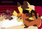 2d_animation ambiguous_gender ambiguous_penetrated animated anus bent_over big_butt bouncing_butt butt butt_jiggle butt_sniffing butt_worship canid canine cleft_tail clothing cosplay_pikachu_(character) cosplay_pikachu_(costume) english_text fellatio female female/ambiguous frame_by_frame generation_1_pokemon generation_5_pokemon group hi_res human interspecies jiggling lilmoonie looking_back looking_pleasured loop male male/ambiguous male_penetrating male_penetrating_ambiguous mammal mask moan nintendo nose_to_anus oral oral_penetration penetration penile pikachu pikachu_libre pokemon pokemon_(species) pokemon_speak pokephilia presenting presenting_anus presenting_hindquarters rodent sex short_playtime short_stack sniffing sound spread_anus spread_butt spreading tail text torn_clothing webm zoroark