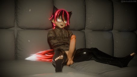 balls big_penis clothing erection genitals humanoid_genitalia humanoid_penis insane legwear male padded_room penis restraints sitting solo straitjacket thigh_highs toeless_legwear cappyadams nekoaiko3d blender_cycles robin_akiyama_(cappyadams) animal_humanoid canid canid_humanoid canine canine_humanoid fox_humanoid humanoid mammal mammal_humanoid 16:9 3d_(artwork) 4k absurd_res blender_(artwork) digital_media_(artwork) hi_res widescreen