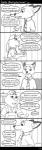 anthro canid canine clothing comic dialogue disney duo english_text fox greeting hi_res hyenatig_(artist) lagomorph leporid male mammal monochrome nick_wilde rabbit red_fox simple_background speech_bubble stu_hopps text true_fox white_background zootopia