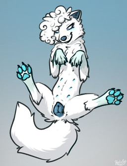 animal_genitalia animal_vulva bedroom_eyes belly blush canine_genitalia canine_vulva female feral fur genitals ice inviting legs_up looking_at_viewer multi_nipple narrowed_eyes nipples open_mouth pose presenting presenting_vulva quadruped raised_leg seductive simple_background solo spread_legs spreading tail vulva white_body white_fur conditional_dnp heliofox rime_(rime) arctic_fox canid canine canis fox mammal true_fox digital_media_(artwork) hi_res pinup