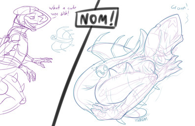 abdominal_bulge anthro armor aroused big_bulge bodysuit bulge butt captured clothing curled_up detailed_bulge duo endosoma erection extreme_size_difference feral genitals groan headgear helmet large_prey male male_pred mask medical_instrument moan muffled oxygen_mask paws penis predator/prey prey_outline safe_vore same_size_vore scientific_instrument size_difference skinsuit skintight_suit smaller_pred soft_vore squirming swimming swimwear throbbing throbbing_penis tight_belly tight_bulges tight_clothing trapped underwater underwater_vore vore water willing_prey conditional_dnp samagthrav2 nintendo pokemon subnautica unknown_worlds_entertainment bladderfish_(subnautica) garchomp generation_4_pokemon pokemon_(species) absurd_res hi_res