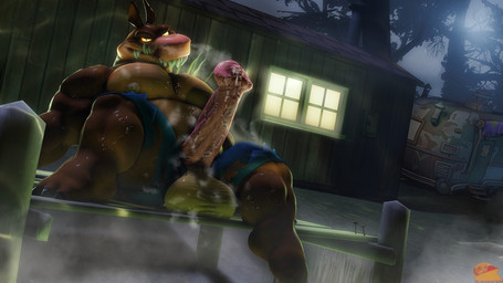 3_toes animal_genitalia animal_penis anthro balls bedroom_eyes big_balls bodily_fluids bottomwear brown_body clothing equine_genitalia equine_penis erection exhibitionism feet fog forest genital_fluids genitals huge_balls logo looking_at_viewer male musclegut muscular narrowed_eyes night pecs penis plant precum presenting presenting_penis seductive sharp_teeth shorts solo spread_legs spreading swamp sweat teeth toes torn_clothing tree moonwulf activision crash_bandicoot_(series) dingodile canid canine canis crocodilian dingo hybrid mammal reptile scalie 16:9 2026 3d_(artwork) artist_logo digital_media_(artwork) hi_res source_filmmaker_(artwork) widescreen