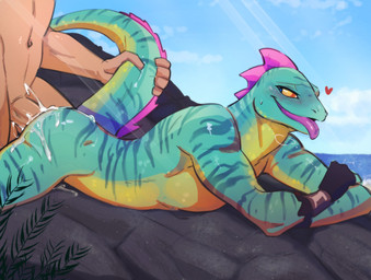 anal anal_penetration anthro anthro_penetrated athletic athletic_male blush blush_lines bodily_fluids breath butt clothing crossed_arms cum cum_in_ass cum_inside cum_on_butt cum_on_rock cum_while_penetrated duo ejaculation faceless_character faceless_male fingerless_gloves from_behind_position genital_fluids genitals gloves gloves_only green_body green_scales handwear handwear_only heart_symbol human_on_anthro human_penetrating human_penetrating_anthro human_penetrating_male humanoid_genitalia humanoid_penis interspecies jockey_position looking_at_another looking_back looking_back_at_another looking_pleasured lying male male/male male_anthro male_human male_on_anthro male_on_human male_penetrated male_penetrating male_penetrating_anthro male_penetrating_male mostly_nude multicolored_body navel nude on_front open_mouth open_smile orgasm orgasm_face outside panting penetration penile penile_penetration penis penis_in_ass pink_tongue prone_bone_position scales sex simple_background smile speed_bump_position sweat sweatdrop tail tail_grab tongue tongue_out white_background vhkansfweer epic_games fortnite lizzik_(fortnite) human lizard mammal reptile scalie 2026 colored hi_res