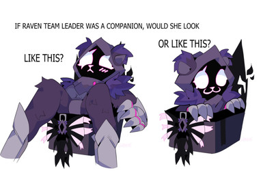 :3 anthro armor backpack biped black_ribbon blush boots claws clothed clothing female fingers footwear gauntlets gloves greaves handwear hidden_face hoodie leg_tuft ribbons shoes simple_background solo text topwear tuft white_background valkenite epic_games fortnite raven_team_leader bear mammal 2025 english_text shaded unavailable_at_source