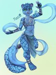 agentrex belly_dance belly_dancing femboy harem male silk bastionshadowpaw felid mammal pantherine snow_leopard 3:4 absurd_res hi_res