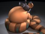 3d_(artwork) 4:3 anthro anthroanim apode areola belly big_belly big_breasts breasts clothed clothing cosplay digital_media_(artwork) draconcopode erect_nipples female hand_on_belly hi_res huge_belly huge_breasts hyper hyper_belly hyper_breasts hyper_pregnancy jamila_queen_cobra legless lips naga navel nipples non-mammal_breasts non-mammal_nipples open_mouth pregnant reptile scalie serpentine simple_background smile snake snake_hood solo viper_(x-com) weapon wide_hips x-com