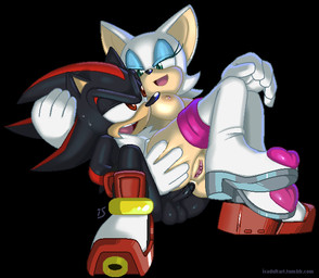 anal anal_penetration anus areola balls bat big_breasts blue_eyes breasts butt butt_grab erect_nipples erection female hedgehog is_(artist) male nipples nude penetration penis pussy red_eyes rouge_the_bat sega sex shadow_the_hedgehog smile sonic_(series) straight
Rating: Explicit
Score: 5
User: Robinebra
Date: January 26, 2013