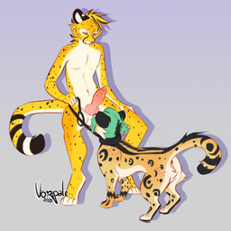 after_transformation animal_genitalia animal_penis anthro anthro_on_feral anus ball_lick balls bestiality biped bite_mark canine_genitalia canine_penis cheek_tuft collar digitigrade dominant dominant_anthro dominant_male duo erection facial_tuft feline_genitalia feline_penis feral fur genitals intraspecies intraspecies_bestiality knot knotted_penis larger_anthro leash leash_pull licking looking_at_another male male/male markings navel nude oral paws penile_spines penis quadruped raised_tail scar sex sheath simple_background sitting size_difference slim small_waist smaller_feral spots spotted_body spotted_fur spread_legs spreading submissive submissive_feral submissive_male tail tongue tuft white_body white_fur yellow_body yellow_fur vorpale eaglethecheetah felix_(roadd) cheetah felid feline mammal 1:1 2025 digital_drawing_(artwork) digital_media_(artwork) hi_res signature