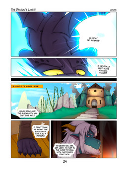 6_panel_comic anthro bamboo beard black_body black_scales black_text blue_light bodily_fluids building clothed clothing curtains dialogue duo ears_down facial_hair feet feral floor forging furrowed_brow grass hair horn house magic male muscular muscular_arms muscular_legs pivoted_ears plant quadruped rock scales sitting smoke spread_wings stone_path sweat text toes white_beard white_facial_hair white_hair wings wood wood_floor yellow_eyes zourik mythology black_dragon_(zourik) dragon mythological_creature mythological_scalie scalie winged_dragon 3:4 absurd_res comic english_text hi_res