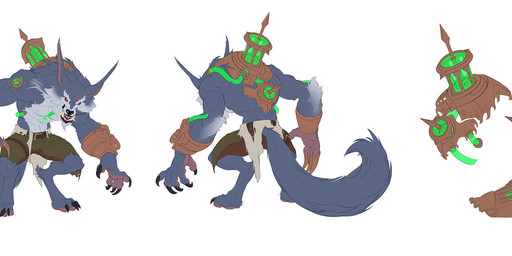 ambiguous_fluids anthro arm_brace arm_tuft blue_body blue_fur bottomwear cheek_tuft chemicals chemtech clothing countershading digitigrade elbow_tuft facial_scar facial_tuft fangs feet forehead_scar front_view fur glowing glowing_markings green_fluid logo looking_at_viewer male markings muscular pants pawpads rear_view red_eyes scar shirt solo standing tail tank_(container) technology teeth topwear torn_clothing torn_shirt torn_topwear tube tuft green_feline league_of_legends mythology riot_games tencent warwick_(lol) canid canine mammal mythological_canine mythological_creature werecanid werecanine werecreature werewolf artist_logo colored flat_colors hi_res model_sheet official_art technical_illustration