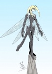 anthro fantasy female insect_wings solo wings reho arthropod dragonfly insect source_request