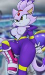 anthro biped bodysuit breasts camel_toe clothing extreme_gear female female_anthro nipples skinsuit solo tight_clothing dumbeon197 sega sonic_riders sonic_the_hedgehog_(series) blaze_the_cat domestic_cat felid feline felis mammal hi_res