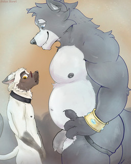 4_fingers becoming_erect big_butt big_penis black_nose black_penis blue_body blush bodily_fluids bracelet brown_body brown_fur brown_nose bulge butt clothed clothing collar collar_only cum cum_drip dripping duo eye_contact eyewear fingers fluffy fur genital_fluids genitals glasses grey_body grey_fur jewelry jockstrap jockstrap_only looking_at_another love male male/male multicolored_body multicolored_fur neck_tuft necklace nipples nude penis piercing precum precum_drip sauna seductive shy size_difference smile steam sweat sweatdrop sweaty_genitalia thick_thighs topless tuft underwear underwear_only yellow_eyes john_howl adastra adastra_(series) echo_project amicus_(adastra) canid canine canis domestic_cat felid feline felis humanoid mammal siamese_cat wolf 4:5 absurd_res hi_res