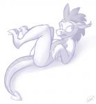 2013 dragon fizzle_(mlp) friendship_is_magic greyscale lying male monochrome my_little_pony on_back scalie skipsy solo
Rating: Safe
Score: 2
User: Gilda_The_Gryphon
Date: September 16, 2013