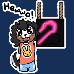 amputee anthro armless bottomwear clothing disability female shirt shorts signpost solo telegram_sticker topwear waving_arms young bunnyqueen sugar_(bunnyqueen) bernese_mountain_dog canid canine canis domestic_dog mammal molosser mountain_dog swiss_mountain_dog 1:1 animated