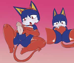 accessory anthro arms_bent armwear aroused balls bent_legs big_balls blue_body blue_ears blush bodily_fluids boots breath clothed clothed_anthro clothed_male clothing elbow_gloves eyebrows fake_horns femboy fingers footwear genital_fluids genitals glans glistening glistening_clothing glistening_eyes gloves gradient_background hand_on_own_penis hand_on_penis handwear headband high_heeled_boots high_heels humanoid_genitalia humanoid_penis latex latex_clothing leotard looking_at_bulge looking_at_genitalia looking_at_penis looking_at_self lying male moobs multicolored_body narrowed_eyes nipples noseless on_back open_mouth partially_clothed_anthro partially_clothed_male penis pink_nipples precum pupils red_armwear red_boots red_clothing red_elbow_gloves red_eyes red_footwear red_gloves red_handwear red_leotard shoes simple_background slit_pupils solo spade_tail spread_legs spreading tail thick_thighs touching_penis two_tone_body white_body white_sclera yellow_inner_ear vono animal_crossing nintendo rover_(animal_crossing) domestic_cat felid feline felis mammal 2025 digital_drawing_(artwork) digital_media_(artwork) flat_colors hi_res multiple_images