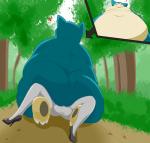 absurd_res anthro balls big_butt butt clothing cowgirl_position duo female femboy first_person_view footwear forest from_front_position gardevoir generation_1_pokemon generation_3_pokemon genitals hi_res high_heels huge_butt humanoid low-angle_view male male/female mammal mcnasty morbidly_obese nintendo obese on_bottom on_top overweight plant pokemon pokemon_(species) public sex shoes size_difference smaller_version_at_source snorlax toy_(mcnasty) tree