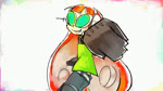 clothing cosplay dancing electronics eyewear female glasses gloves hair handwear headphones heart_symbol inline_skates one_eye_closed orange_eyes orange_hair pseudo_hair roller_skates smile solo tentacle_hair tentacles wink yasushi jet_set_radio nintendo sega splatoon beat_(jet_set_radio) inkling_girl animal_humanoid cephalopod cephalopod_humanoid humanoid inkling marine marine_humanoid mollusk mollusk_humanoid animated bad_metadata crossover no_sound short_playtime webm