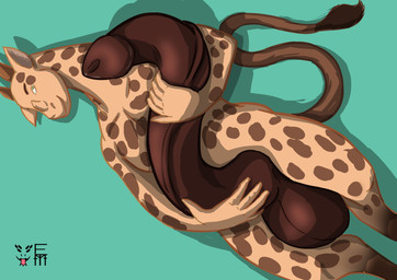 anthro balls big_balls big_penis genitals huge_balls huge_penis hugging_own_penis hugging_penis hyper hyper_balls hyper_genitalia hyper_penis looking_at_viewer male muscular muscular_anthro muscular_male penis pose self_hug solo tall vein veiny_penis emilios giraffe giraffid mammal 2025 absurd_res hi_res pinup