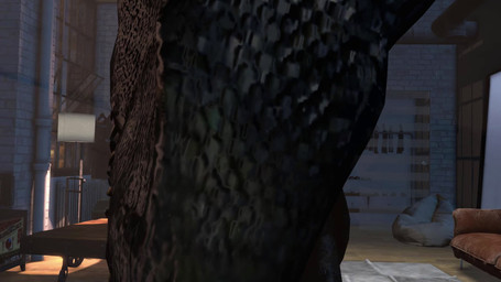 abdominal_bulge anal anal_orgasm anal_penetration animal_genitalia audible_ejaculation bed bestiality black_body black_scales blonde_highlights bodily_fluids cum cum_while_penetrated duo ejaculation erection feral feral_noises feral_penetrating feral_penetrating_human first_person_view furniture genital_fluids genitals hands-free highlights_(coloring) human_on_feral human_penetrated human_pov humanoid_genitalia humanoid_penis inside interspecies knot knotting looking_at_viewer male male/male male_pov nude on_top orange_eyes orgasm penetration penis rough_sex scales sex size_difference smaller_penetrated sofa ireallyliketanks jurassic_park jurassic_world universal_studios ripper_(jurassic_world) dinosaur dromaeosaurid human indoraptor mammal prehistoric_species reptile saurischian scalie theropod 3d_(artwork) 3d_animation animated digital_media_(artwork) hi_res huge_filesize long_playtime sound source_filmmaker_(artwork) webm