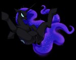 female feral glitter horn night pseudo_hair solo star undressed wings c_rnage friendship_is_magic hasbro my_little_pony mythology nightmare_moon_(mlp) equid equine mammal mythological_creature mythological_equine winged_unicorn luna_(disambiguation) hi_res