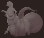 belly big_belly big_breasts big_butt big_tail breasts butt female gesture hand_gesture hand_on_hip huge_belly huge_breasts huge_butt huge_tail hyper hyper_belly hyper_tail multi_limb patina_(bound_by_dragons) pointing simple_background slightly_chubby smug solo tail thick_neck thick_thighs wide_hips prehistoric_predation mythology dragon mythological_creature mythological_scalie scalie taur absurd_res digital_media_(artwork) digital_painting_(artwork) hi_res