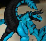 custom_skin female feral genitals pussy solo tail dorak_(artist) guild_wars mythology dragon mythological_creature mythological_scalie scalie skyscale absurd_res hi_res