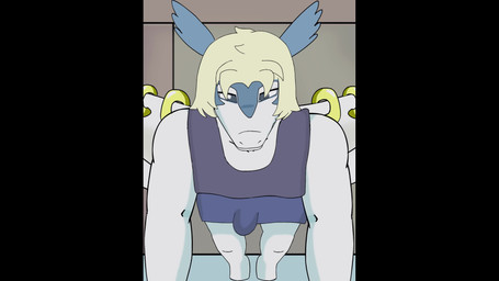 anthro big_penis bottomwear bouncing_penis clothing exercise exercise_clothing flaccid genitals male muscular muscular_male pants penis solo torn_bottomwear torn_clothing torn_pants wardrobe_malfunction white_body wings bigandbounce legendz mythology shiron dragon mythological_creature mythological_scalie scalie windragon 16:9 4k absurd_res animated hi_res no_sound short_playtime video widescreen