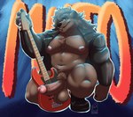 abstract_background anthro areola balls barazoku bedroom_eyes big_balls big_muscles big_pecs big_penis blue_background boots bottomless bottomless_anthro bottomless_male claws clothed clothing crouching erection eyebrows footwear foreskin fur genitals guitar hair humanoid_genitalia humanoid_penis jacket leather leather_clothing leather_jacket leather_topwear long_hair looking_at_viewer male muscular muscular_anthro muscular_male musical_instrument narrowed_eyes navel nipples open_clothing open_jacket open_topwear pecs penis plucked_string_instrument presenting presenting_penis rock_out_with_your_cock_out rockstar saggy_balls seductive shadow shoes simple_background smile solo string_instrument thick_penis thick_thighs topwear tuft vein nelldemon muto_(fuzzmar) bear brown_bear mammal ursine 2024 absurd_res character_name hi_res watermark