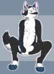 balls black_penis canine erection fox glowing knot kobu_(artist) mammal nervous nude penis rcfox spread_legs spreading
Rating: Explicit
Score: 5
User: RCTheFox
Date: February 13, 2014