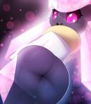 big_butt butt crystal diamond_(gem) female gem looking_back not_furry open_mouth pink_eyes rear_view solo standing plantpenetrator nintendo pokemon diancie elemental_creature gem_creature generation_6_pokemon humanoid legendary_pokemon mineral_fauna pokemon_(species) 2014 digital_media_(artwork)