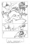 after_sex bodily_fluids canid canine canis comic duo_focus female greyscale group human japanese_text kemono khris_(shining) male male/female mammal max_(shining) monochrome pen_(artwork) ruuen_rouga sega shining_(sega) shining_force simple_background tears text traditional_media_(artwork) translation_request white_background wolf zylo_(shining)