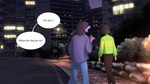 ambiguous_gender anthro city dialogue duo dusk female profanity sidewalk text walking picaipii deltarune kris_where_are_we undertale_(series) kris_(deltarune) susie_(deltarune) human mammal reptile scalie 16:9 english_text hi_res meme widescreen