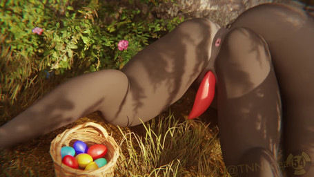anthro anus basket bent_over butt container easter_basket easter_egg erection genitals grey_body holidays male nude outside penis presenting presenting_hindquarters solo nuclear54 easter goob_(nuclear54) 16:9 3d_(artwork) 3d_animation animated blender_(artwork) digital_media_(artwork) hi_res high_framerate no_sound short_playtime video widescreen